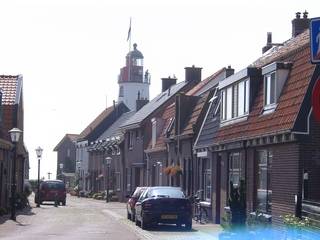 Urk, hinten sieht man den Leuchtturm