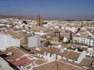 Blick über die Dächer von Antequera