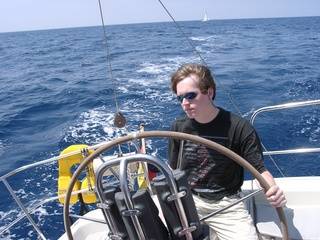 Chris am Steuer Chris am Steuer