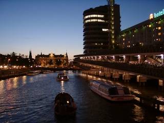 Abendstimmung am Hauptbahnhof