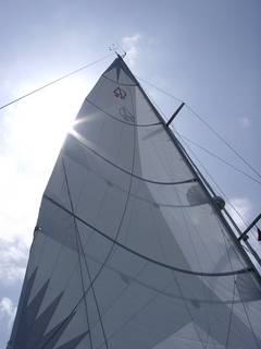 neues Großsegel neues Großsegel