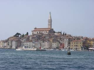 Rovini von Süden  Rovini von Süden