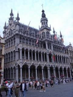 Brüssel: Gebäude auf dem Marktplatz