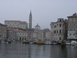 Piran im Regen Piran im Regen