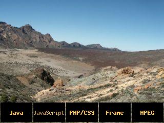 Blick in die Caldera, Teneriffa