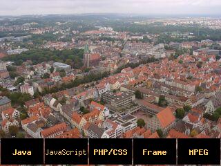 Blick vom Ulmer Münster